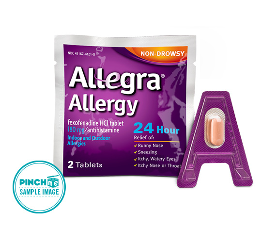 FREE SAMPLE  Allegra® Allergy 24Hr 