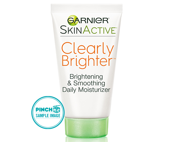FREE SAMPLE Clearly brighter brightening & smoothing daily moisturizer spf 15 