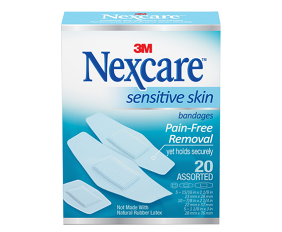FREE SAMPLE  Nexcare™ Sensitive Skin Bandages 