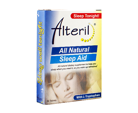 FREE SAMPLE  Alteril – All Natural Sleep Aid 